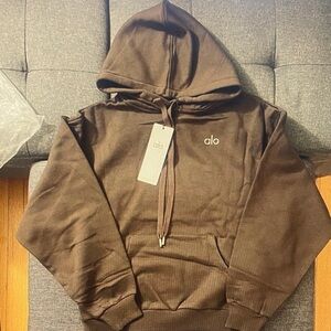 ALO Yoga Brown Hoodie